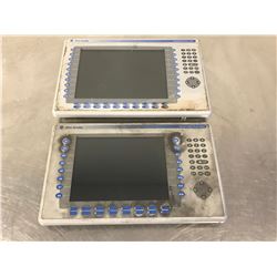 LOT OF ALLEN BRADLEY 2711P-RDK10C & 2711P-RDK12CX PANEL VIEW PLUS 1000 *PARTS / REPAIR ONLY*