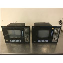 LOT OF ALLEN BRADLEY 2711-KA1 & 2711-KC1 PANEL VIEW *PARTS / REPAIR ONLY*