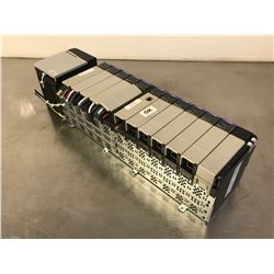 ALLEN BRADLEY 1756-A13 13 SLOT CHASSIS W/ POWER SUPPLY & ENET / IP MODULES