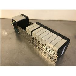ALLEN BRADLEY 1756-A13/B 13 SLOT CHASSIS W/ POWER SUPPLY