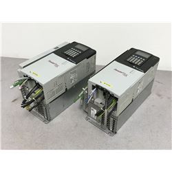 (2) ALLEN BRADLEY 20D D 022 A 3 EYNADACE SER A VARIABLE SPEED DRIVE