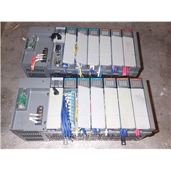 (2) ALLEN BRADLEY Racks w/ Modules