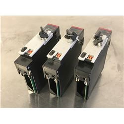 (3) ALLEN BRADLEY 1756-L72S CPU MODULE