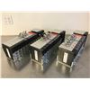 Image 2 : (3) ALLEN BRADLEY 1756-A10 10 SLOT CHASSIS W/ POWER SUPPLY & MODULES