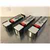 Image 1 : (3) ALLEN BRADLEY 1756-A10 10 SLOT CHASSIS W/ POWER SUPPLY & MODULES