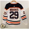 Image 1 : NEW LADIES XL OILERS DRAISAITL JERSEY