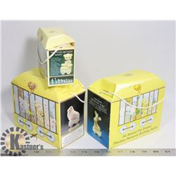 VINTAGE SET OF 3  ENESCO PRECIOUS