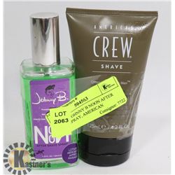 FLAT OF JOHNNY B NOON AFTER SHAVE SPRAY, AMERICAN
