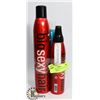 Image 1 : FLAT OF SEXY HAIR : BIG ATTITUDE, SOY HAIR SPRAY,