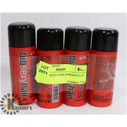 LOT OF 4 SEXY HAIR POWDER PLAY