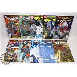 COLLECTION OF SUPERMAN COMICS