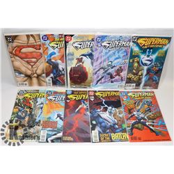 COLLECTION OF SUPERMAN COMICS
