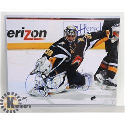 AUTOGRAPHED RYAN MILLER 8 X 10 PHOTO WITH NO COA
