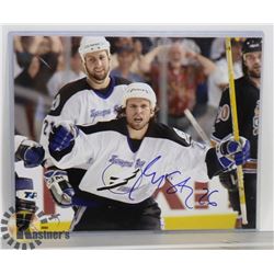 MARTIN ST.LOUIS AUTOGRAPHED 8 X 10 PHOTO W/ COA