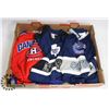 Image 1 : LOT OF 3 KIDS / CHILDRENS HOCKEY JERSEYS