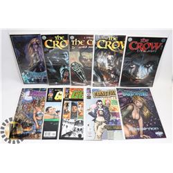 LOT OF MIXED COMICS INCLUDING THE CROW & MORE