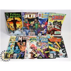 LOT OF MIXED COMICS INCLUDING JUSTICE LEAGUE,