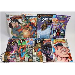 COLLECTION OF SUPERMAN COMICS