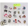 Image 1 : LOT OF 20 VARIOUS DISNEY TRADING PINS