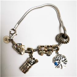 SILVER PANDORA STYLE (25GM~)  BRACELET