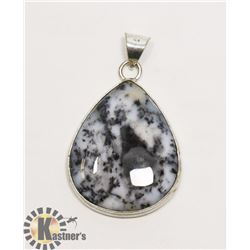 #213-DENDRITE OPAL PENDENT