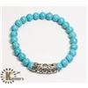 Image 1 : #146-TOURQUOISE BRACELET 8MM/ 7.5"