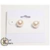 Image 1 : #80-FRESH WATER PEARL EARRINGS