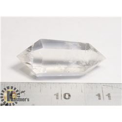 #241-CLEAR QUARTZ CRYSTAL 2 POINT 38G