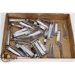 LOT OF NEW 36 NAIL CLIPPERS