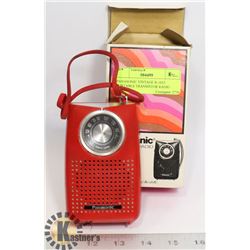 PANASONIC VINTAGE R-1052 PORTABLE TRANSISTOR RADIO