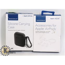 APPLE AIRPODS SILICONE CASE & ACCESSORY SET
