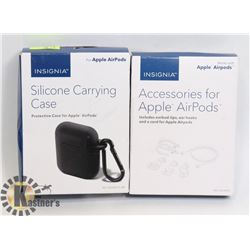 APPLE AIRPODS SILICONE CASE & ACCESSORY SET