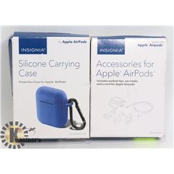 APPLE AIRPODS SILICONE CASE & ACCESSORY SET