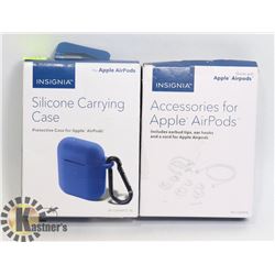 APPLE AIRPODS SILICONE CASE & ACCESSORY SET