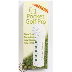 NEW SEALED POCKET GOLF PRO RECORDER