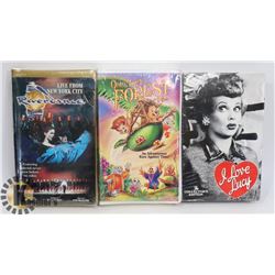 VINTAGE SET OF 3 SEALED VHS "I LOVE LUCY"
