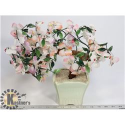 BONSAI TREE WITH HAND MADE FLOWERS &