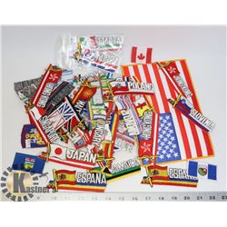 BAG OF ASSORTED WORLD PATCHES