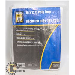 NEW 10 X 12 POLY TARPS