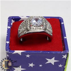 MEN WEDDING STYLE RING SZ 13