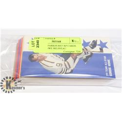 LOT OF 44 PARKHURST RP CARDS MIKITA HOWE BELIVEAU