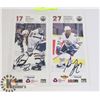 Image 1 : GEORGES LARAQUE / REM MURRAY SIGNED OILERS