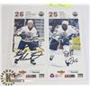 Image 1 : TODD MARCHANT / MIKE GREIR SIGNED OILERS