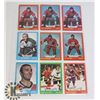 Image 1 : 11 1973-74 HOCKEY CARD LOT