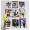 Image 1 : 13 HALL OF FAMER HOCKEY CARDS ORR, HOWE SAWCHUK