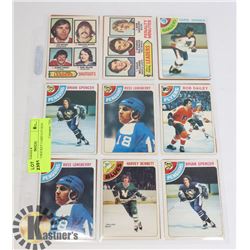 18 1978-79 HOCKEY CARD LOT KEN DRYDEN