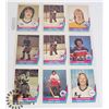 Image 1 : 13 1977-78 OPC WHA HOCKEY CARD LOT ROOKIES  BASE