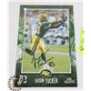 Image 1 : AUTOGRAPHED JASON TUCKER EDMONTON ESKIMOS