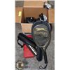 Image 1 : TWO CAMERAS, CAMERA CASE, RACKET BALL RACKET, TRAV