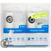 Image 1 : TWO PANORAMIC SECURITY CAMERAS. WIFI SMART. MODEL